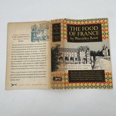 Food of France Waverley Root 1958 2nd Printing Culinary Travel Illustrated HC DJ