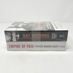 PATRICK RADDEN KEEFE 2 BOOKS COLLECTION SET (SAY NOTHING/EMPIRE OF PAIN) SEALED