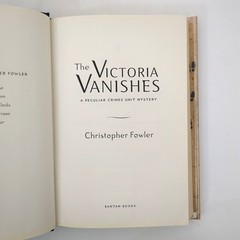 The Victoria Vanishes Peculiar Crimes Hardcover Book Christopher Fowler 2008