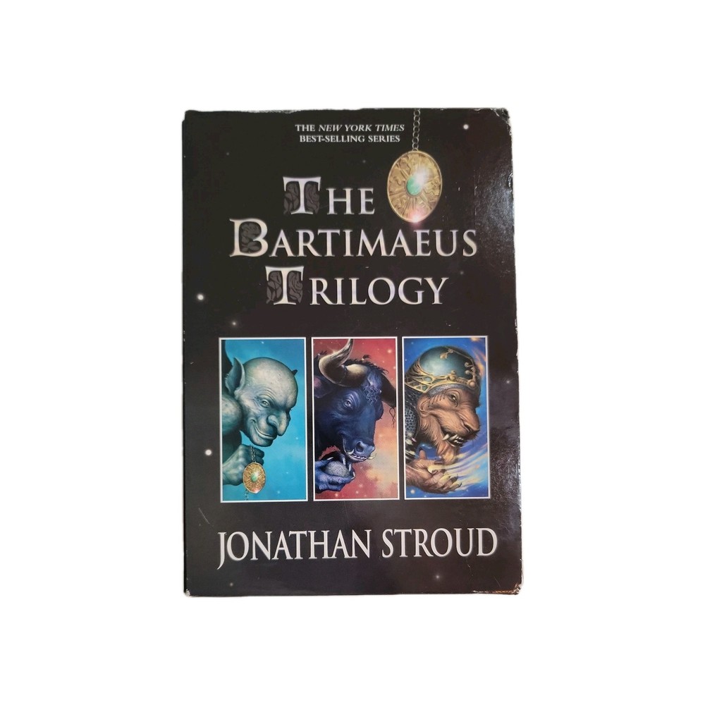 The Bartimaeus Trilogy 3 Book Box Set Paperback Jonathan Stroud – GOOD