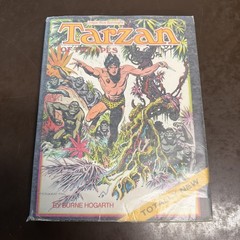 Vintage Tarzan of the Apes by Burne Hogarth Hardcover Book 1972 1st Printing