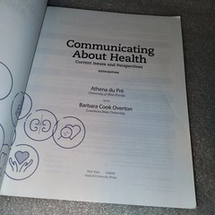 Communicating About Health Du Pré Overton 2021 Sixth Edition Oxford University