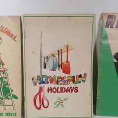 LOT OF 13 VINTAGE DUKE ENERGY HOLIDAY RECIPE BOOKS ALL 9″X6″ VARIOUS YEARS 60-70