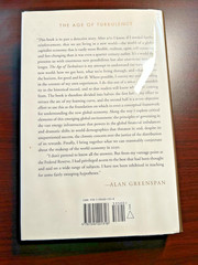 SIGNED COPY Alan Greenspan The Age of Turbulence Hardcover Book. Like New!