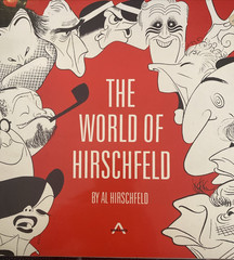 The World of Hirschfeld by Al Hirschfeld 1970 1st Edition Hardcover