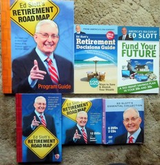 ED SLOTT’S RETIREMENT ROAD MAP + Other Titles and DVDs – DVDs/CDs are NEW