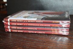 New Set 0f 4 Adventures in the American Revolution Books Susan Olasky HC SEALED