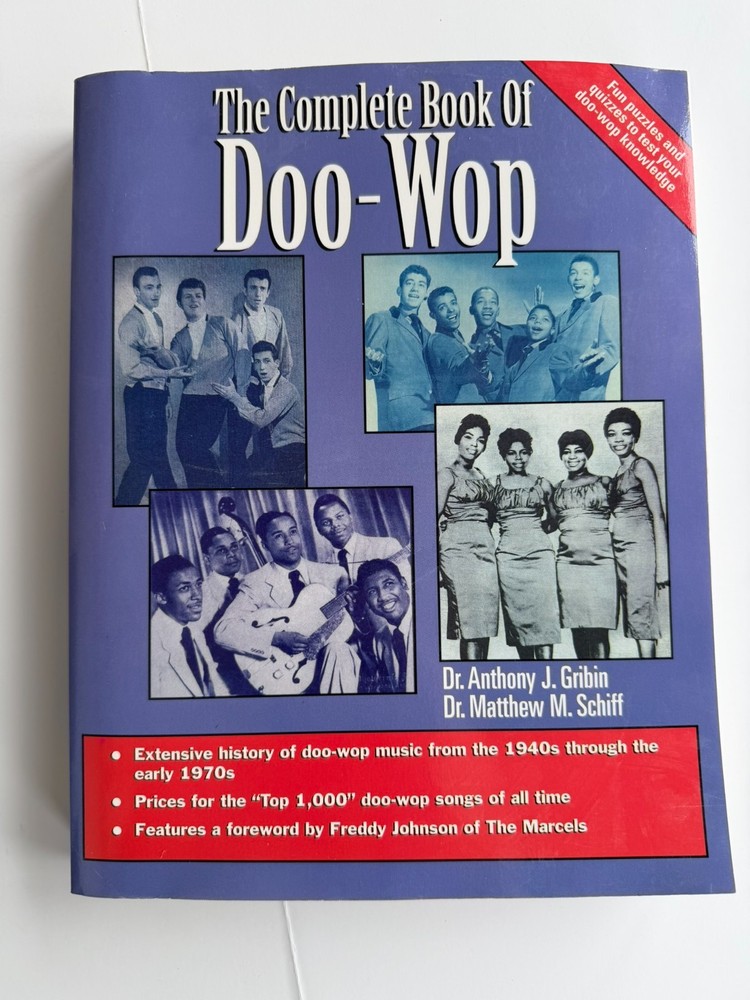 The Complete Book Of Doo-Wop by Anthony J Gribin and Matthew Schiff Paperback