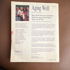 Aging Well Guide James F Fries Addison-Wesley 1989 Paperback Illustrated Vintage
