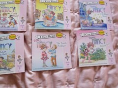 Lot 6 Fancy Nancy-I Can Read Phonics-2-3-4-59-11-Short A-E-I-O-Long I-U-2013