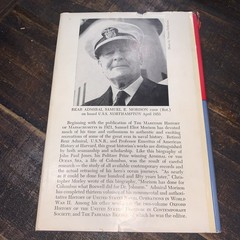 JOHN PAUL JONES-A Sailor’s Biography-SAMUEL ELIOT MORISON-Superb Hardcover w/DJ!