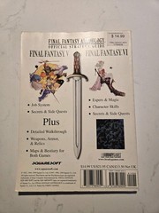 Final Fantasy Anthology Official Walkthrough (Brady Games Strategy Guide 1999)