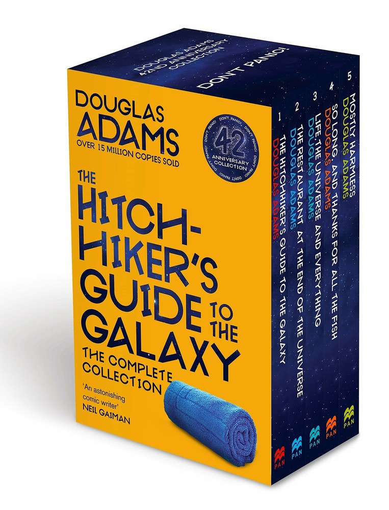 The Complete Hitchhiker’s Guide to the Galaxy Boxset Douglas Adams NEW Paperback
