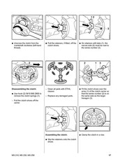 STIHL MS 210 230 250 Chainsaw Service Manual 2007 – WIRE BOUND – TOUGH COVERS