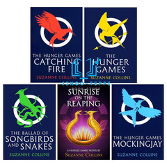 Hunger Games 5 Book Hardcover Box Set Suzanne Collins Complete Series