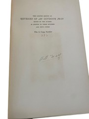 Reveries Of An Outdoor Man (1946 HC Book) Signed Limited First Ed. #332/350