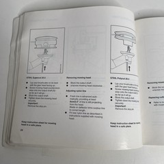 Stihl FS44 Weedeater Instruction Owner’s Manual Weed Eater Trimmer 55 Pages