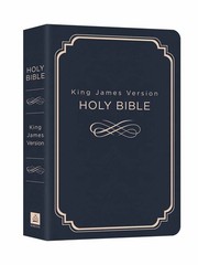 Holy Bible: King James Version, Navy Blue, Red Letter Edition, Deluxe Gift &…