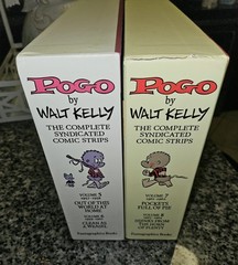 Pogo The Complete Syndicated Comic Strips Volume 1 & 2, 5 & 6, 7 & 8 Box Sets