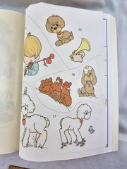Vintage 1992 Golden Precious Moments Giant Sticker Fun Coloring Book #2765