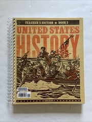 Bob Jones United States History Teacher Edition Textbook 11th Grade Book 1 And 2
