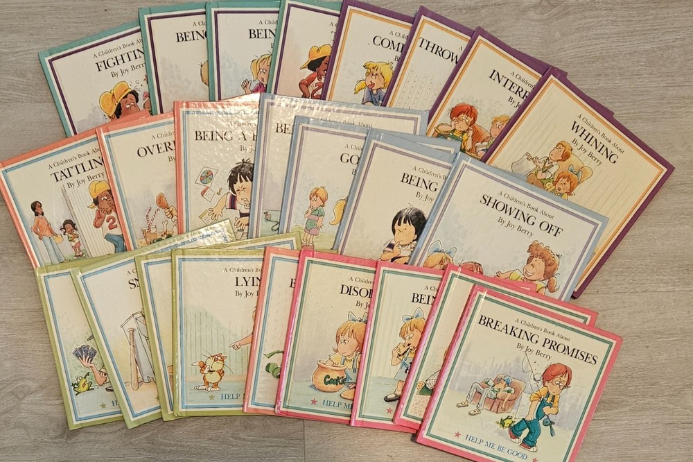 HELP ME BE GOOD Series, ©1988, by Joy Berry – Lot of 24 HC Children’s Books
