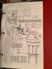 QED cooks/S is for Sunday dinners/ 102 pages