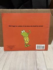 Scholastic Froggy Goes to the Doctor Paperback Jonathan London Frank Remkiewicz