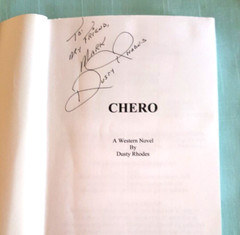 Chero by Dusty Rhodes 2008 Signed by author very good condition