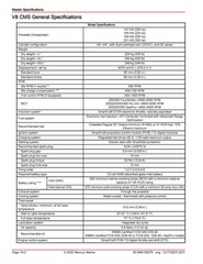 MERCURY V6 175 200 225 V8 200 225 250 300 FourStroke Service Manual 2022