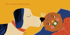 Dog’s First Baby: A Board Book (Dog and Cat’s First), Nelson, Natalie, Very Good