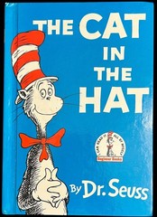 The Cat In The Hat by Dr. Seuss Hard Cover Book 61 Pages