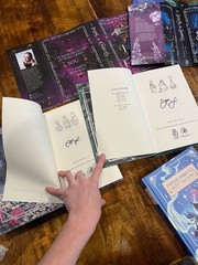 Fairyloot exclusive The Ashes of Thezmarr by Helen Scheuerer signed set