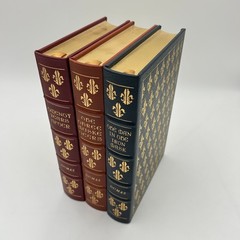Easton Press 3 vol Alexandre Dumas Three Musketeers Iron Mask Twenty Years After