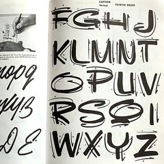 Vintage How To Draw Calligraphy & Lettering/1 1989 by Al Mack 31 Pages Bonus