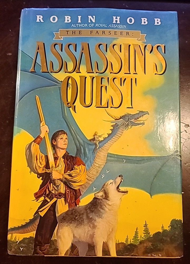 Assassin’s Quest by Robin Hobb Hardcover First 1st The Farseer Trilogy Book 3
