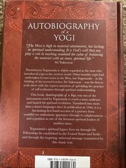 Autobiography of a Yogi Paramhansa Yogananda India’s Great Spiritual Thinkers HB