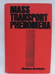 Mass Transport Phenomena, Geankoplis, Christie J., Good Book