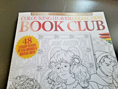 Book Club -Coloring Book From Best-Selling Colouring Heaven Collection-48 Prints