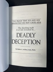 Deadly Deception The Proof that Sex & HIV Do Not Cause AIDS by Robert Willner