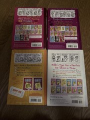 Lot of 8 Hardcover Dork Diaries Books, Rachel Renee Russell, Books 1 Through 8
