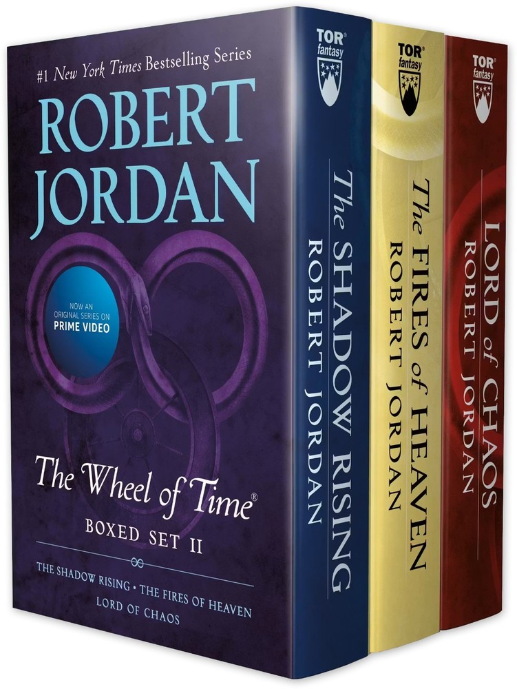 Wheel of Time – Box Set II (Books 4-6) w/ Shadow Rising by Robert Jordan, SEALED