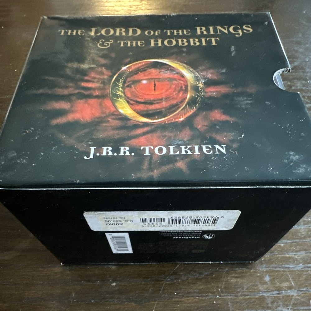 J.R.R. Tolkien The Lord of the Rings & The Hobbit Fantasy Box Set (English)