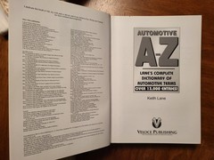 Automotive A-Z Lanes hardcover 2002