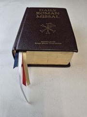 Daily Roman Missal Third Edition Leather Hardcover Catholic Prayer Book