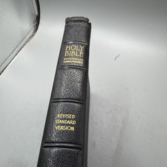 Holy Bible Revised Standard Version RSV – Vintage 1959 Genuine Morocco Leather