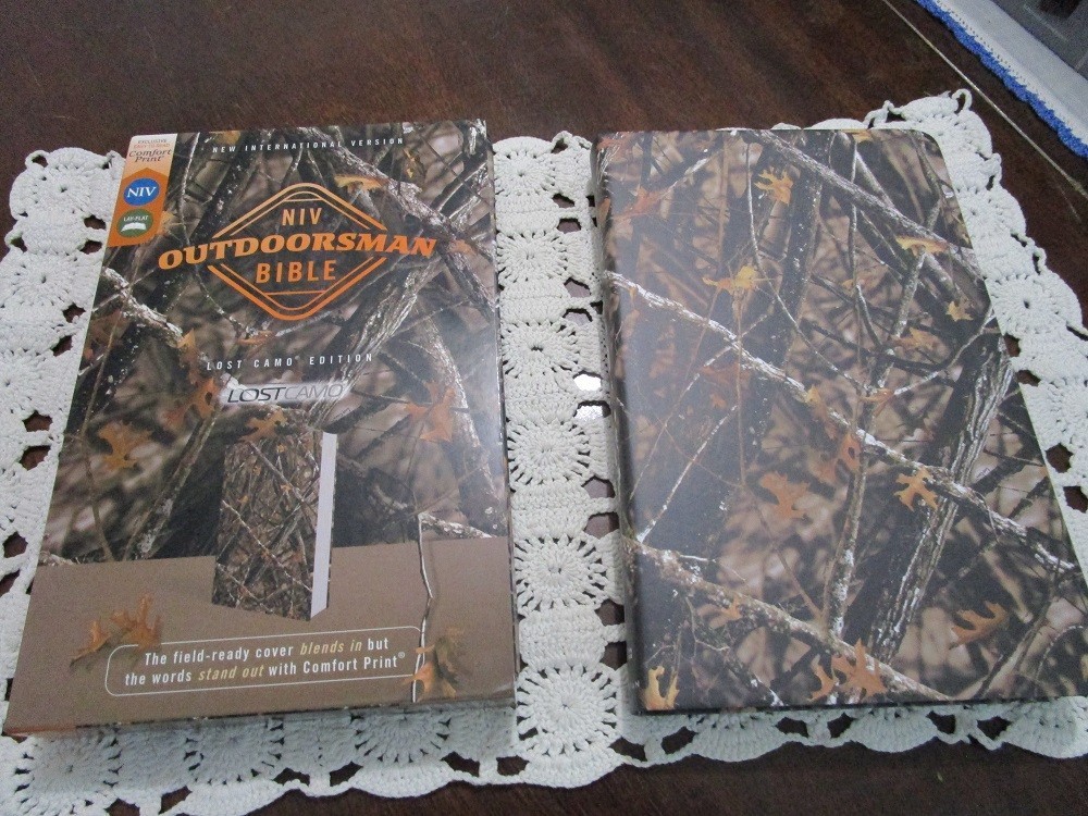 NIV 2011 Thinline Bible *Lost Camo Edition Red Letter* Imit Leather* 9.4pt