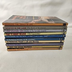 Lot of 10 Bible Study Books Regular Baptist Press Commentary Theology Learning
