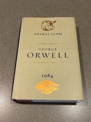 Animal Farm & 1984 George Orwell (First Edition, 25th Printing Hardcover DJ)
