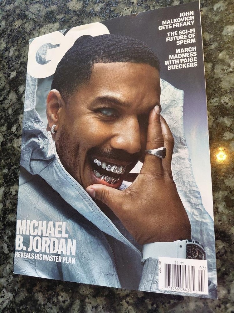 GQ Magazine – Michael B. Jordan actor – Mar 2025; John Malkovich; Paige Bueckers